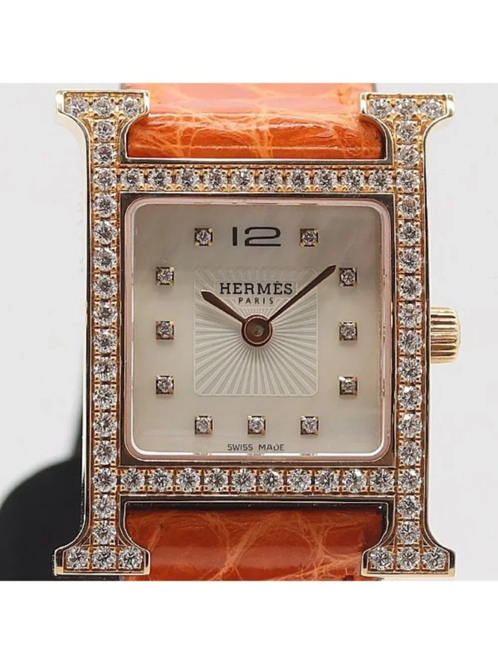 Hermes Watch Gold